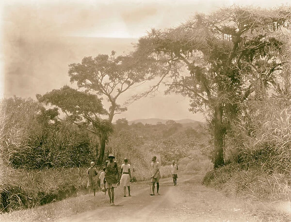 Uganda Hoima Fort Portal Scene Road 1936