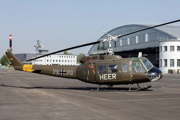 UH-1D Huey of the German Army at Fritzlar Air Base, Germany