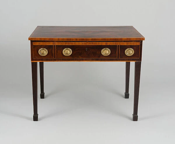 Dressing Table, London, c. 1790. Creator: Thomas Scott