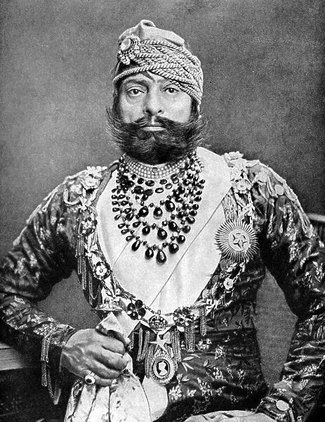 Indian maharajah, 1936