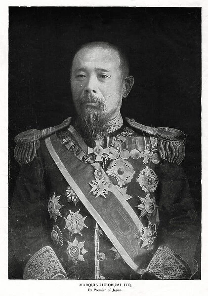 Ito Hirobumi, first Prime Minister of Japan, 1908