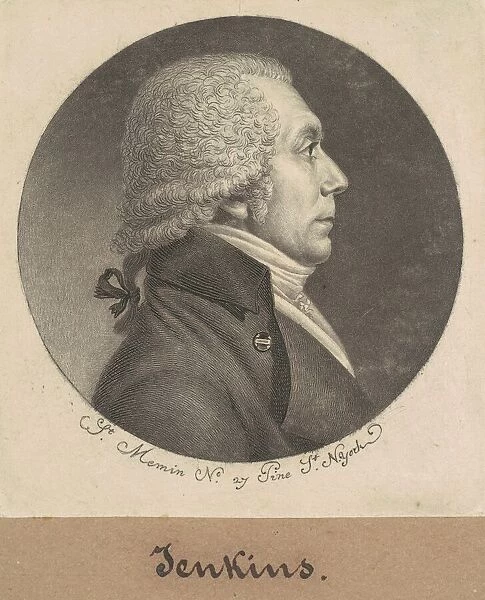 Jenkins, 1798. Creator: Charles Balthazar Julien Fevret de Saint-Memin
