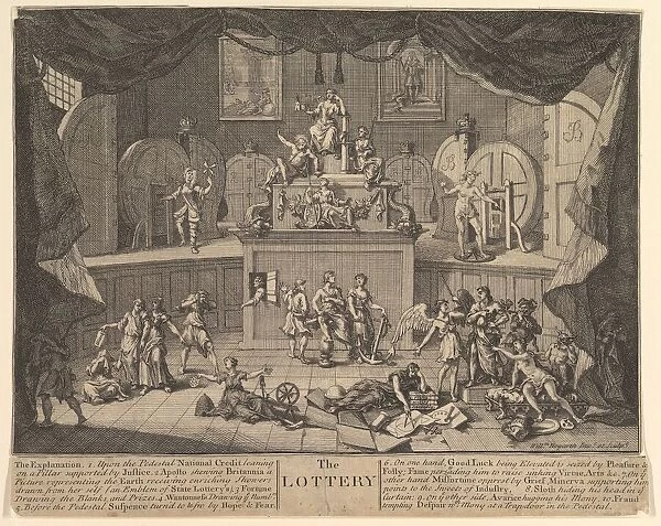The Lottery, after 1724. Creator: William Hogarth