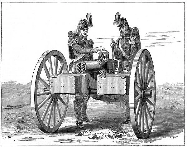 Montigny mitrailleuse, 1870
