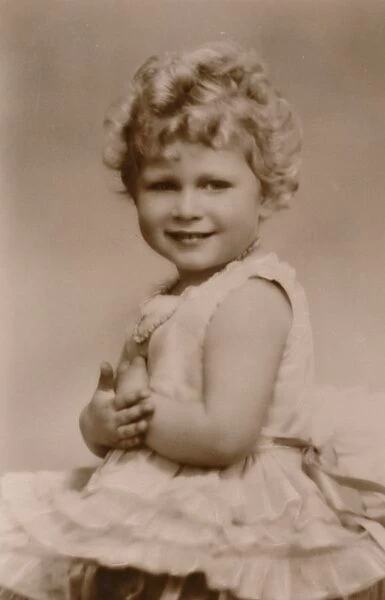 A Royal Smile. H. R. H. Princess Elizabeth, c1929. Creator: Marcus Adams