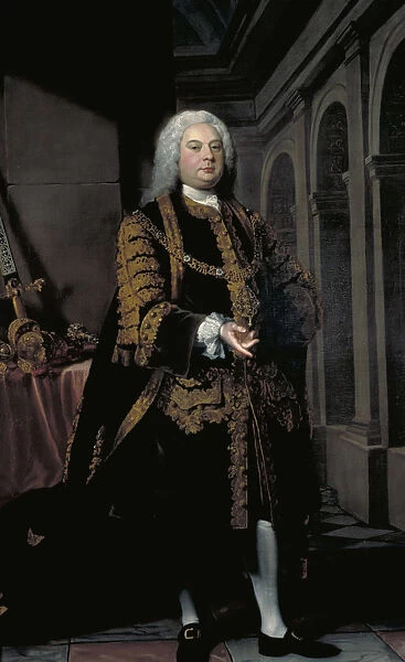 Sir John Barnard, Lord Mayor 1737, 1738. Artist: Joseph Highmore