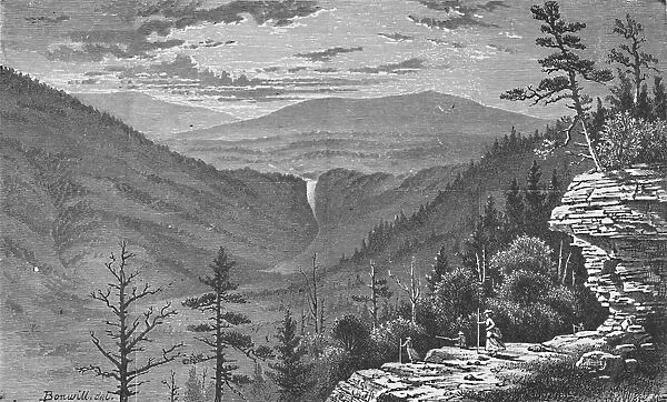 Sunset Rock, Catskill Mountains, 1883. Artist: Charles E. H Bonwill