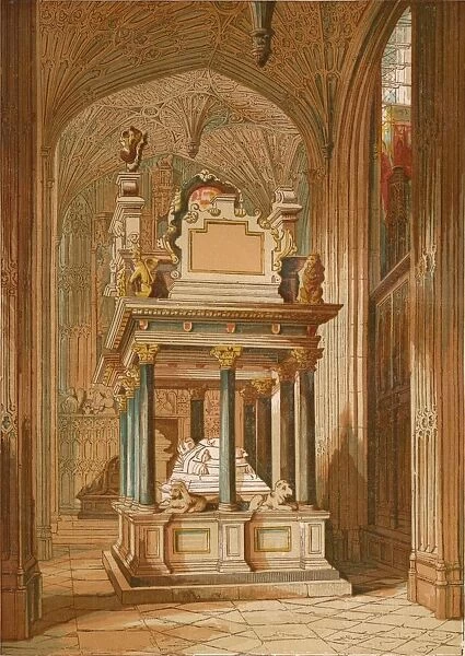Tomb of Queen Elizabeth. - Westminster Abbey, c1845, (1864)