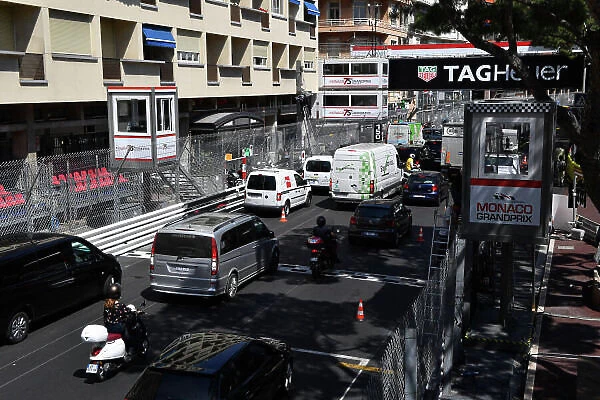 Monaco Grand Prix Wednesday Preparations