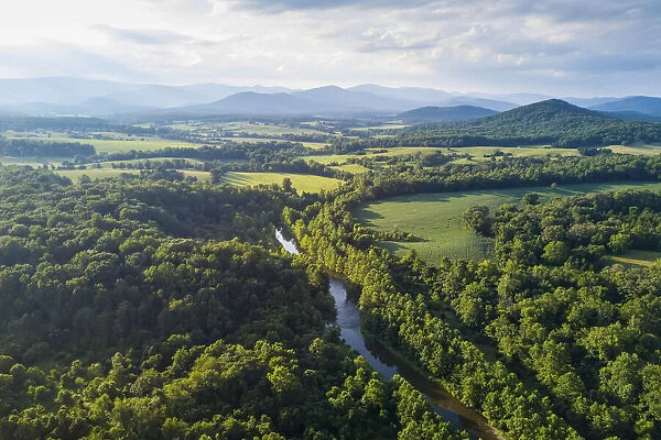 Rapidan River flowing from the Shenandoah Mountains