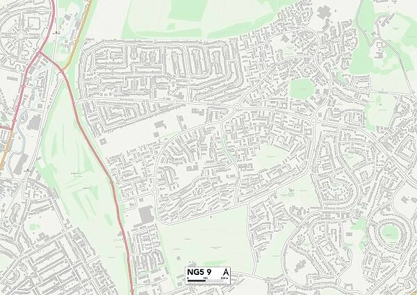 Nottingham NG5 9 Map