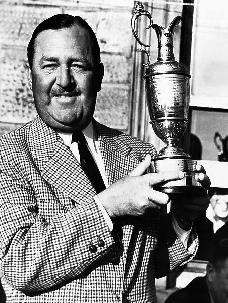 Bobby Locke South African golfer who won Open Championship in 1952