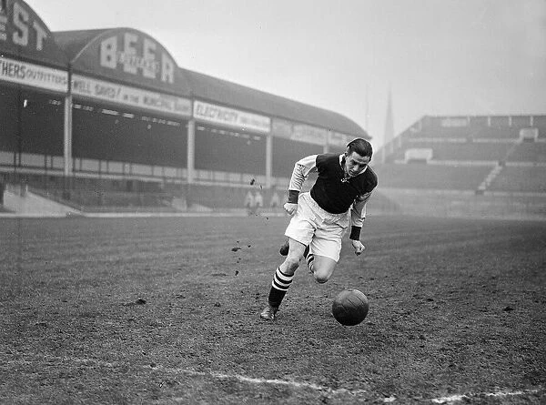 George Edwards Aston Villa Circa December 1946 - January 1947