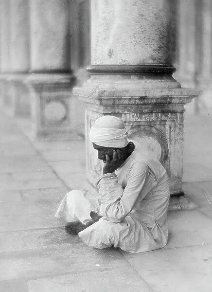 Man sitting, Egypt