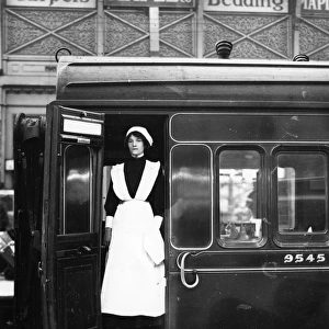 Dining Car Stewardess, 1918