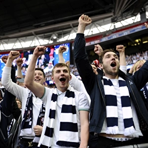 Preston North End's Unforgettable Play-Off Final Victory at Wembley: A Sea of Fan Celebrations