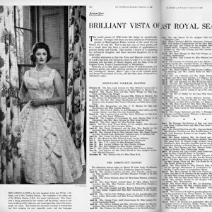 The 1958 Season - list of parties and balls in The Tatler