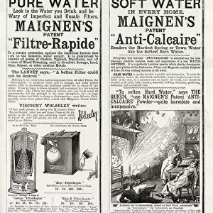 Advert for patent Maignens Inventions! 1886