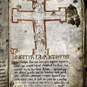 Antiphonary. 12th c. Fol. 105. Romanesque art