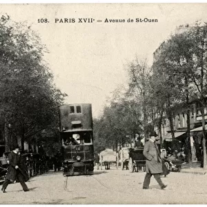 Avenue de St Ouen, Paris, France