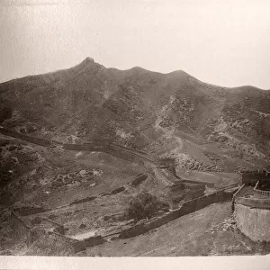 China c. 1880s - Great Wall at NW of Beijing