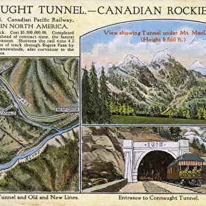 Connaught Tunnel, Canadian Rockies, Canada