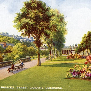 East Princes Street Gardens, Edinburgh, Midlothian
