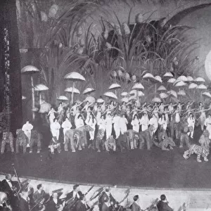 The Fairyland scene from Happy Days at the Hippodrome, New York (1919). Produced by Charles Dillingham Date: 1919
