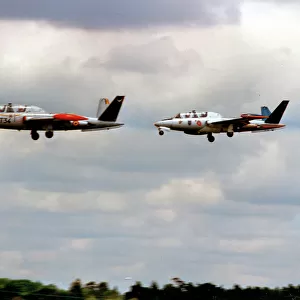 Fouga CM. 170 Magister MT34 with another