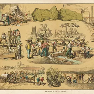 Scenes from the Australian gold rush