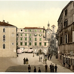 Spalato, Signori Square, Dalmatia, Austro-Hungary