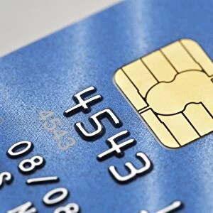 Credit card microchip