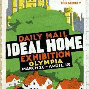 Ideal Home Exhibition stamp, 1920