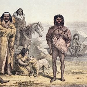 Natives of Patagonia Darwins Voyages