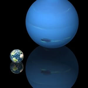 Neptune and Earth, artwork C017 / 7345