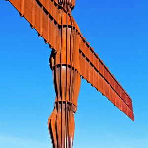 The Angel of the North sculpture by Antony Gormley, Gateshead, Newcastle-upon-Tyne