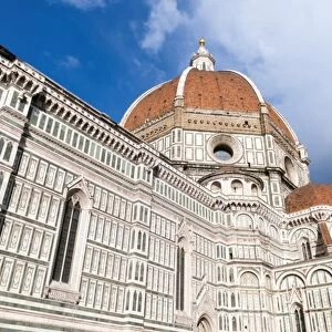 The dome of Brunelleschi, Cathedral, UNESCO World Heritage Site, Florence (Firenze), Tuscany, Italy, Europe