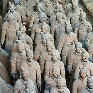 Lintong site, Army of Terracotta Warriors, UNESCO World Heritage Site, Xian, Shaanxi
