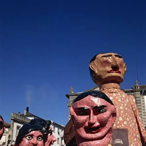 Masks and Giants parade, Romaria da Seniora d Agonia, Viana do Castelo