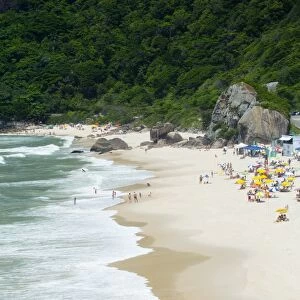 Prainha beach near the Olympic site in Barra da Tijuca (Recreio dos Bandeirantes)