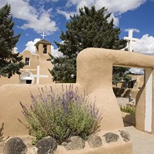 St. Francis de Asis Church in Ranchos de Taos, Taos, New Mexico, United States of America