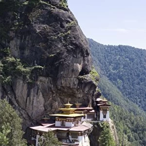 Taktshang Goemba (Tigers Nest) Monastery, Paro, Bhutan, Asia