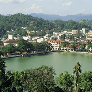 The town of Kandy