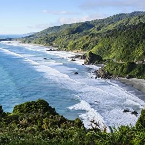 The untouched west coast of South Island between Greymouth and Westport, West Coast, South Island, New Zealand, Pacific
