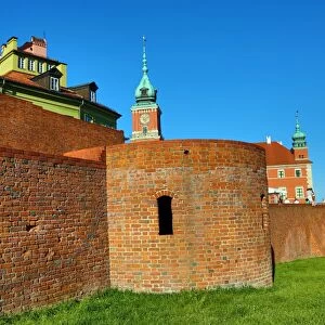 The Royal Castle in Castle Square in Warsaw, Poland