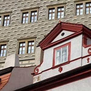 Windows in Mala Strana in Prague