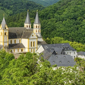 Arnstein Monastry, Lahn valley, Obernhof, Rhineland-Palatinate, Germany