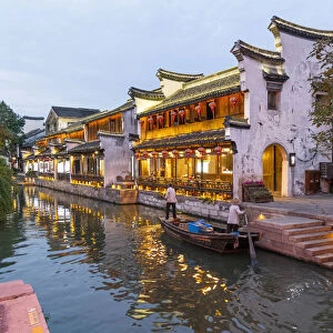 Asia, China, Huzhou, Nanxun Old Town
