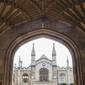 England, Cambridgeshire, Cambridge, Corpus Christi College Entrance