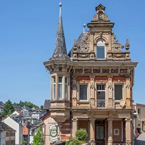 Historical house at at Bad Schwalbach, Taunus, Hesse, Germany